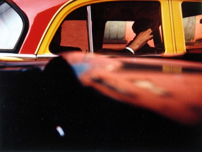 Saul Leiter, Taxi, Color Photograph, 1957